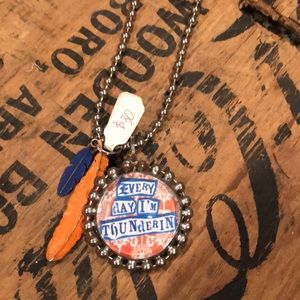 Gorgeous OKC Thunder necklace